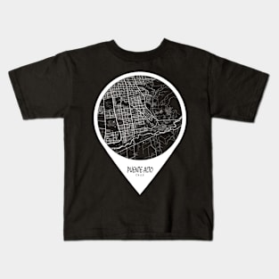 Puente Alto, Chile City Map - Travel Pin Kids T-Shirt